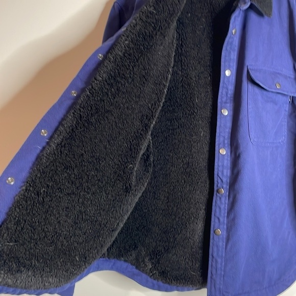 TNA | Women’s Blue Turner Shirt Jacket Lined Thick Material Size 2 - Picture 5 of 7